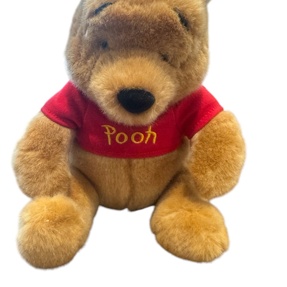 Winnie the Pooh Plush Toy with Red Shirt